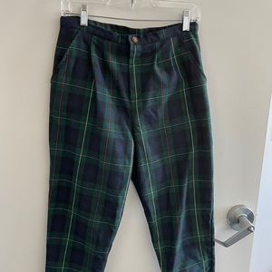 Urban Renewal Plaid trousers